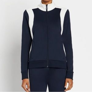 Tory Burch color block track jacket